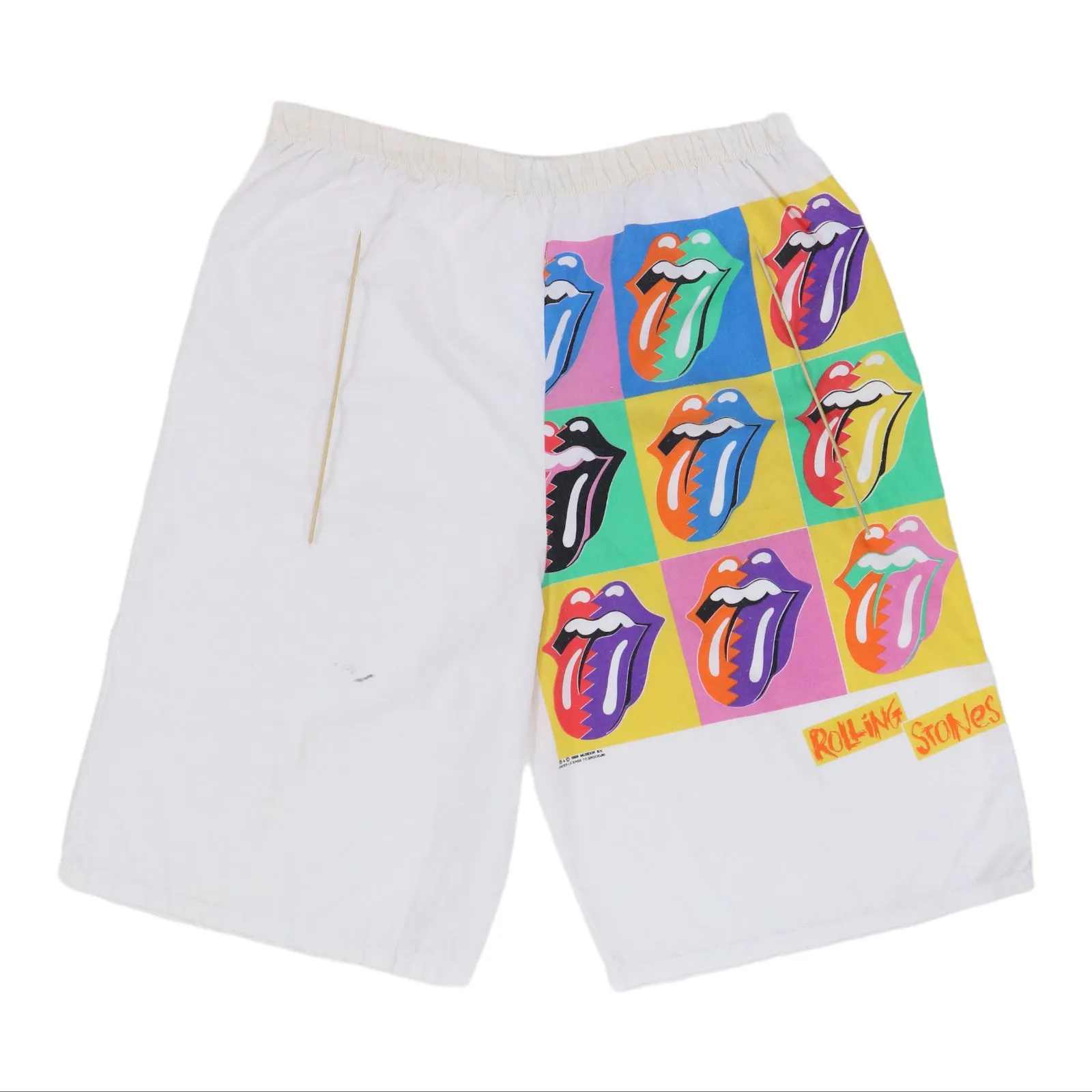 1989 Rolling Stones Andy Warhol Shorts