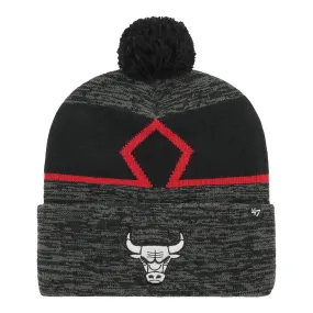 2023-24 CHICAGO BULLS CITY EDITION 47 BRAND KNIT POM HAT