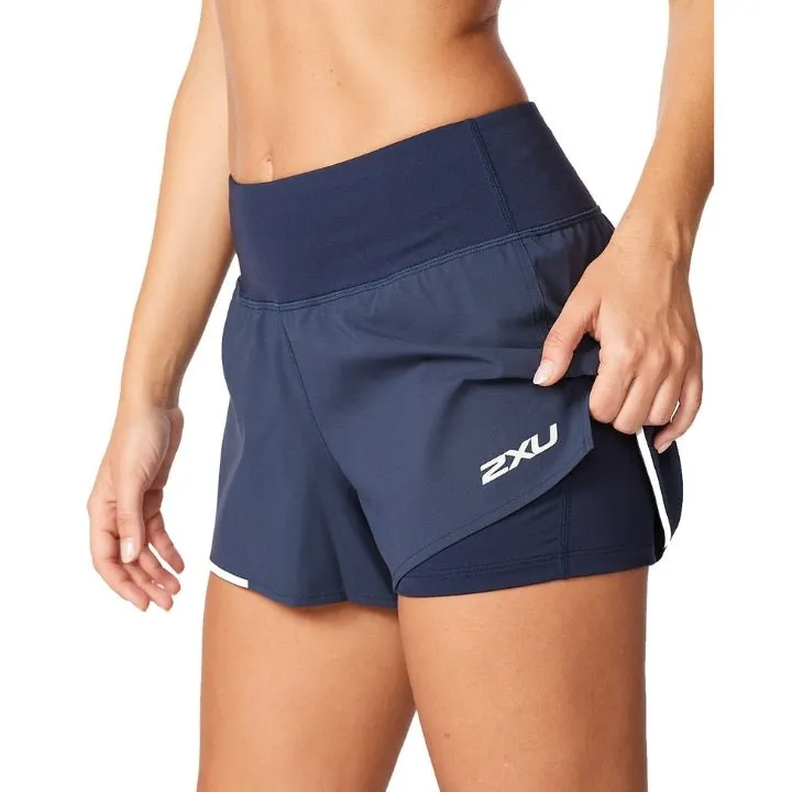 2XU WR6533B Aero 2-in-1 3" Shorts