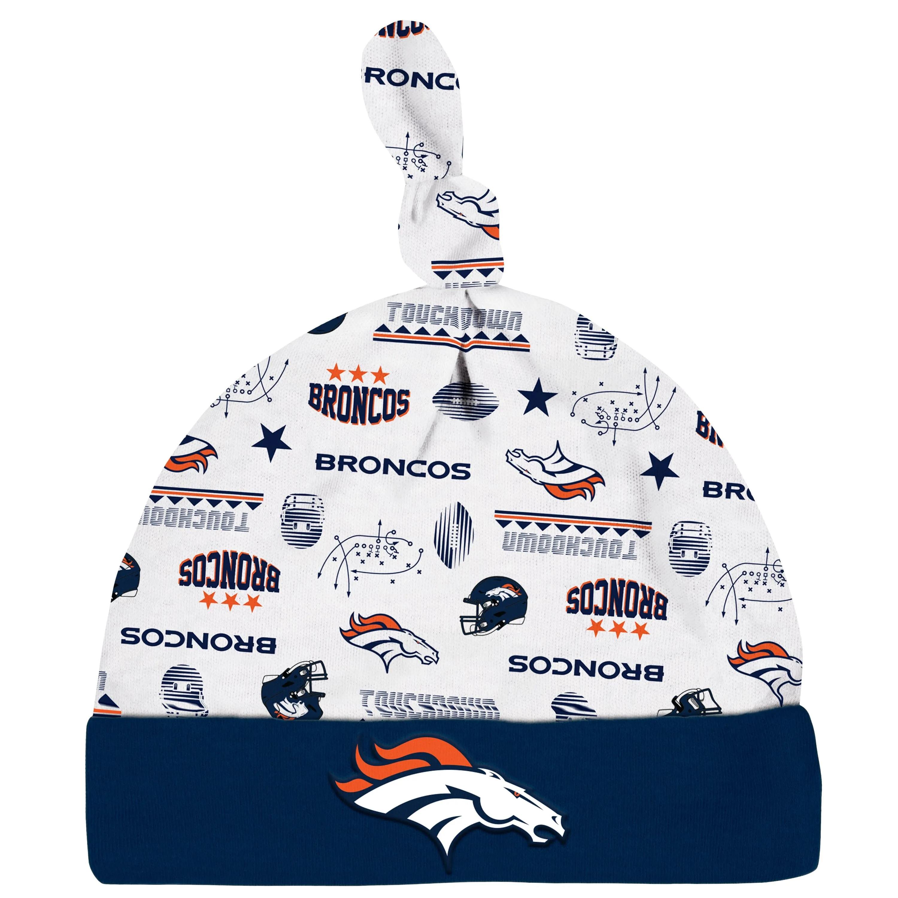 3-Piece Baby Boys Denver Broncos Bodysuit, Sleep 'N Play, and Cap Set