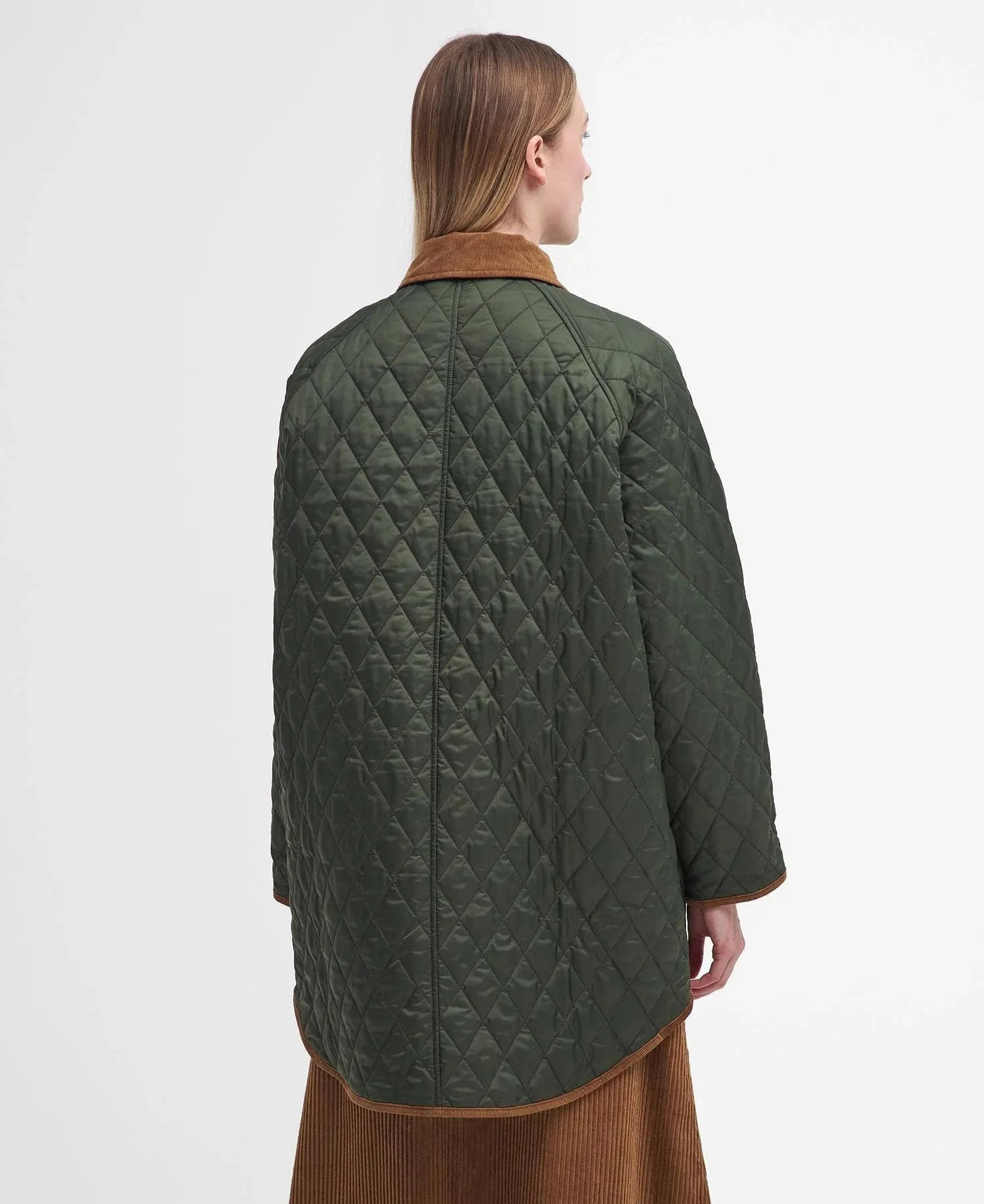 30th Anniversary Liddesdale Oversized Quilted Jacket - Olive/Classic