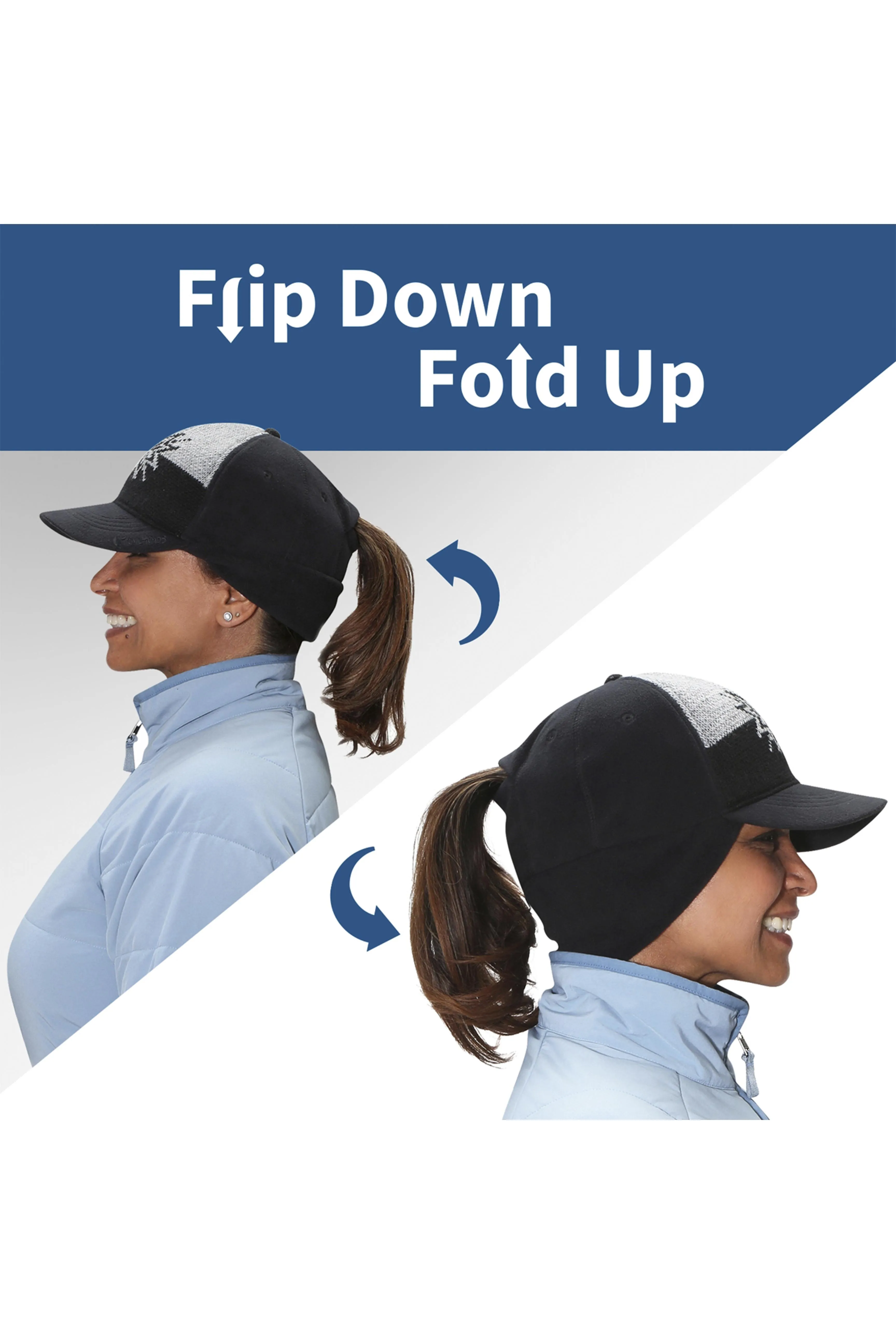 5414- Trailheads Ponytail Fleece Trucker Hat (Various Colors)