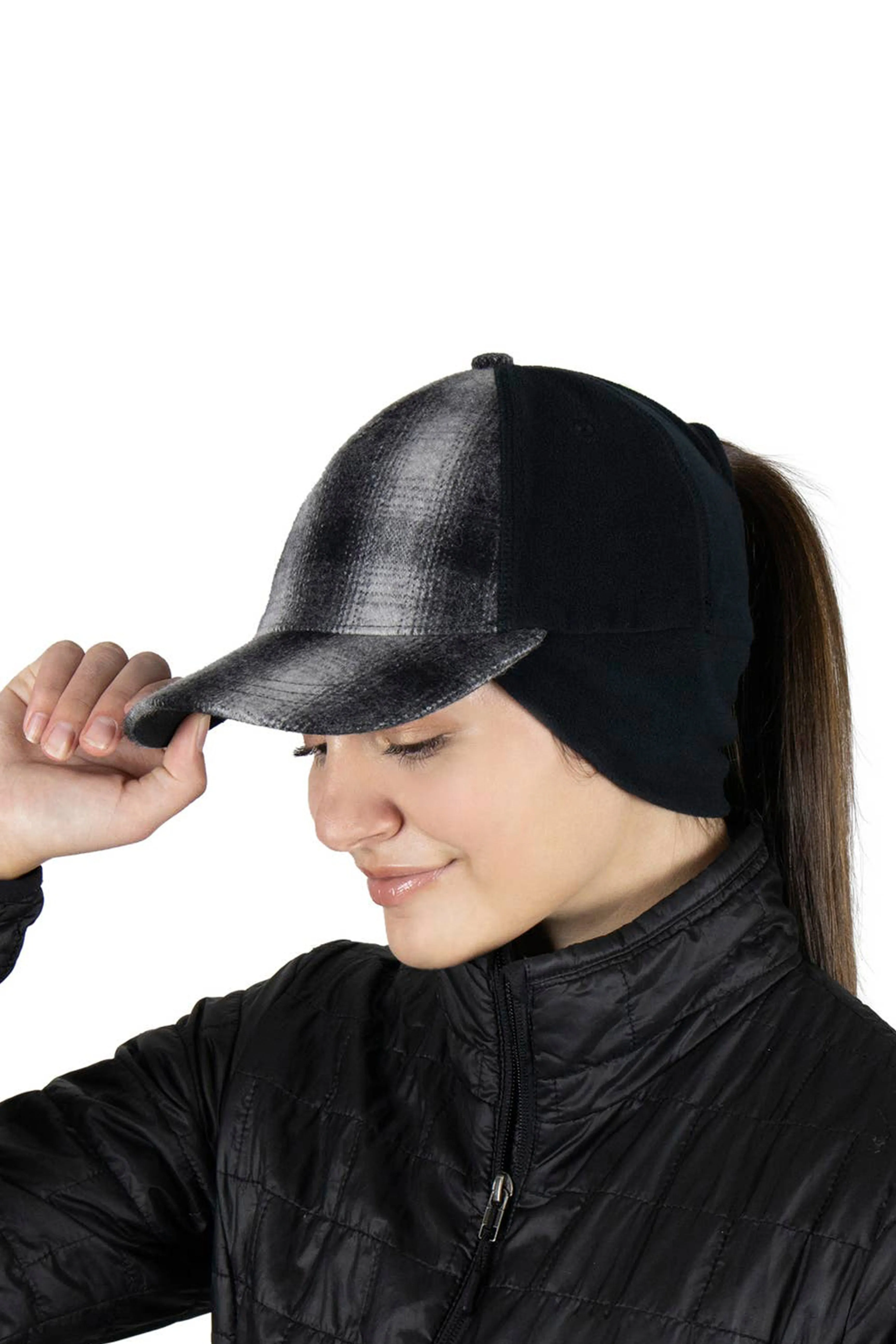 5414- Trailheads Ponytail Fleece Trucker Hat (Various Colors)