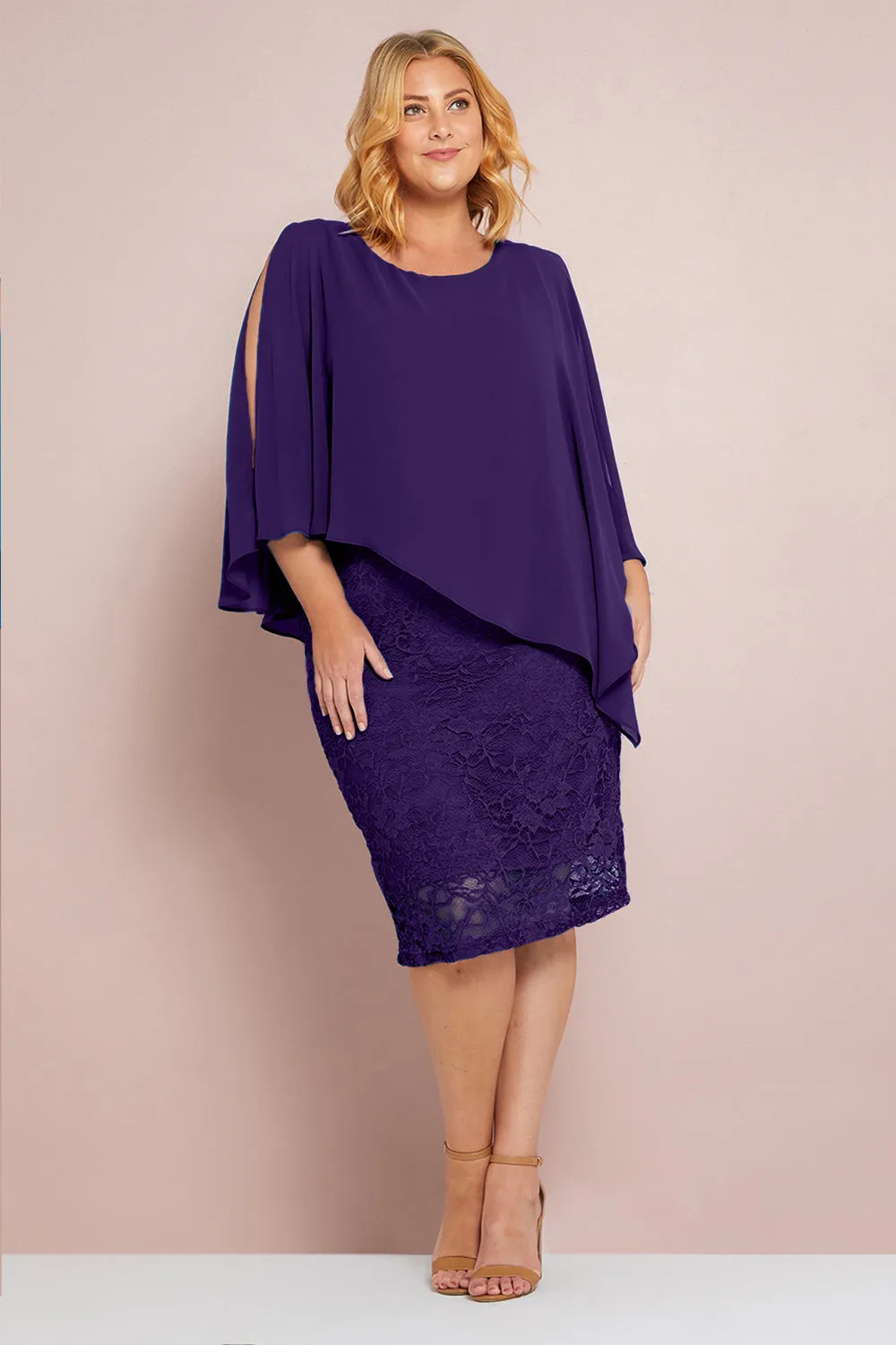 Abigail Dress - Purple