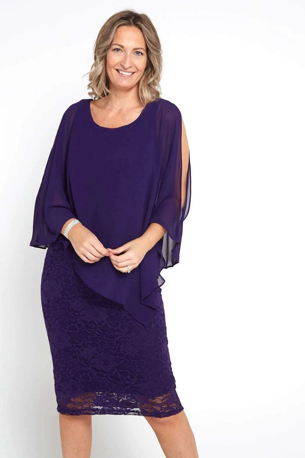 Abigail Dress - Purple