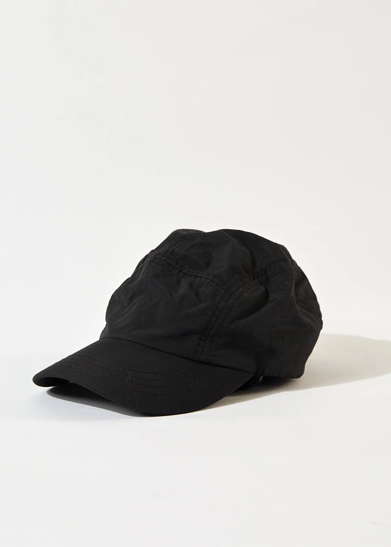 Afends Unisex Octave - Recycled Puffer Cap - Black