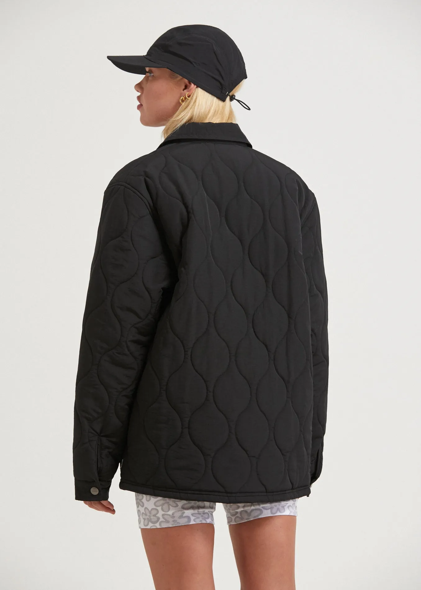 AFENDS Unisex Octave - Unisex Puffer Jacket - Black