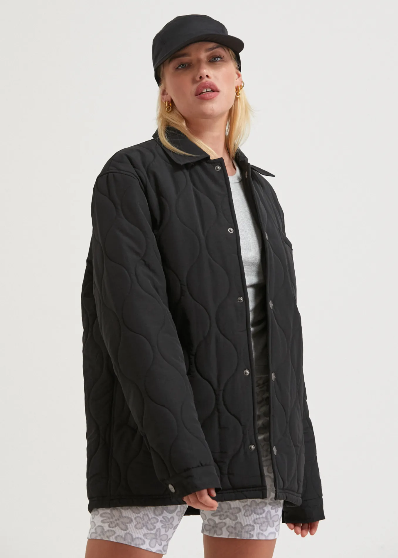 AFENDS Unisex Octave - Unisex Puffer Jacket - Black