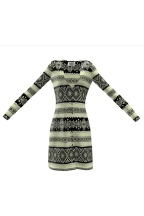 Arabesque Ladies Cardigan Dress