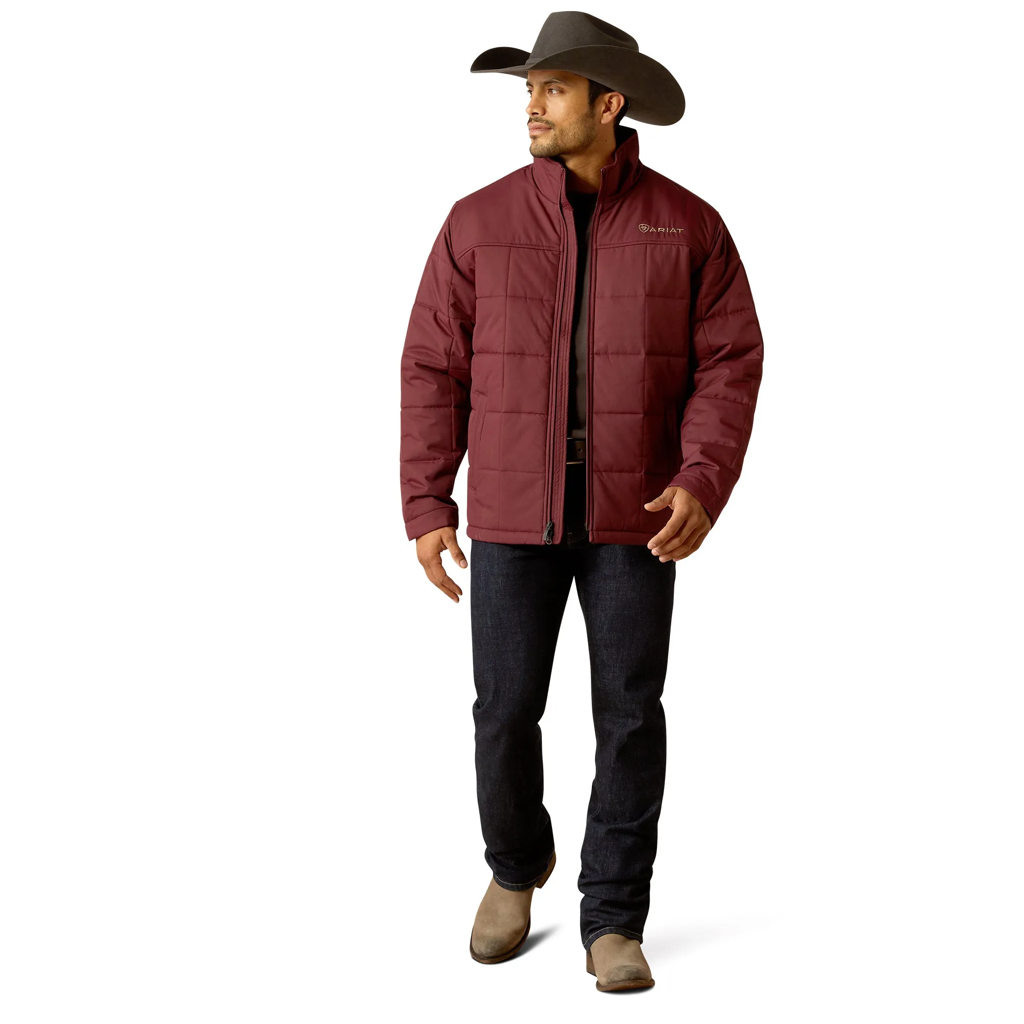 Ariat Men's Crius Windsor Wine Insulated Jacket 10052868