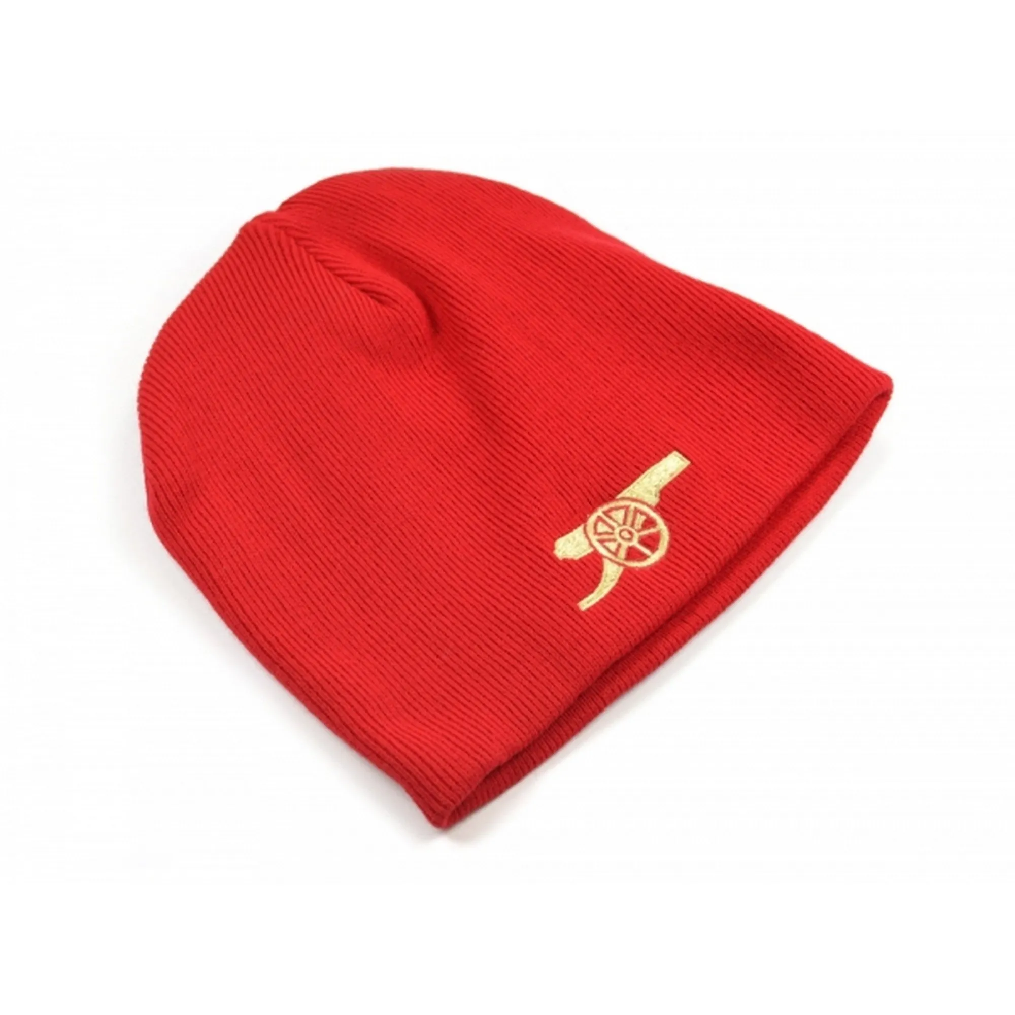 Arsenal FC Official Football Core Cannon Emblem Beanie Hat