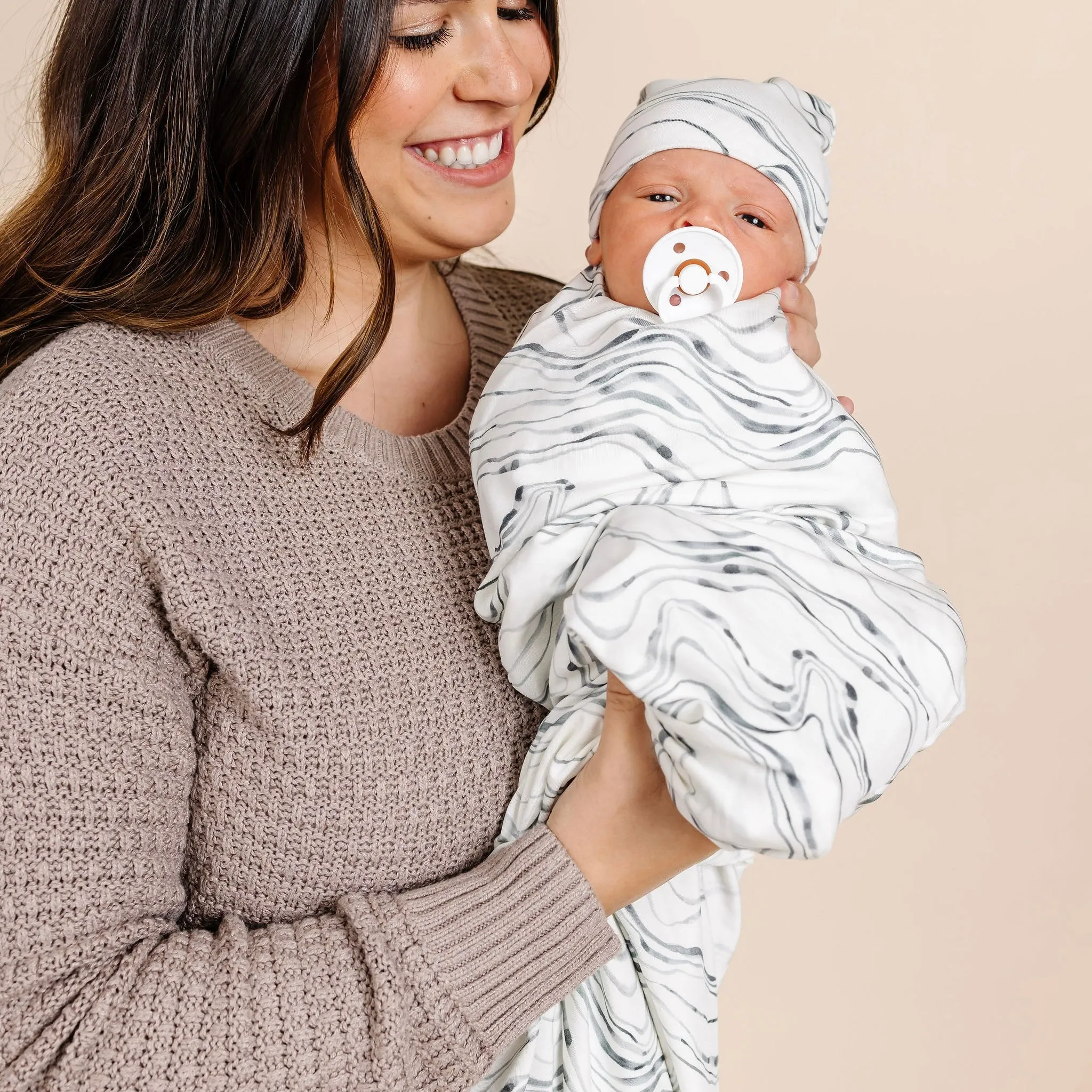 August Newborn Hat Bundle (Top   Bottom)