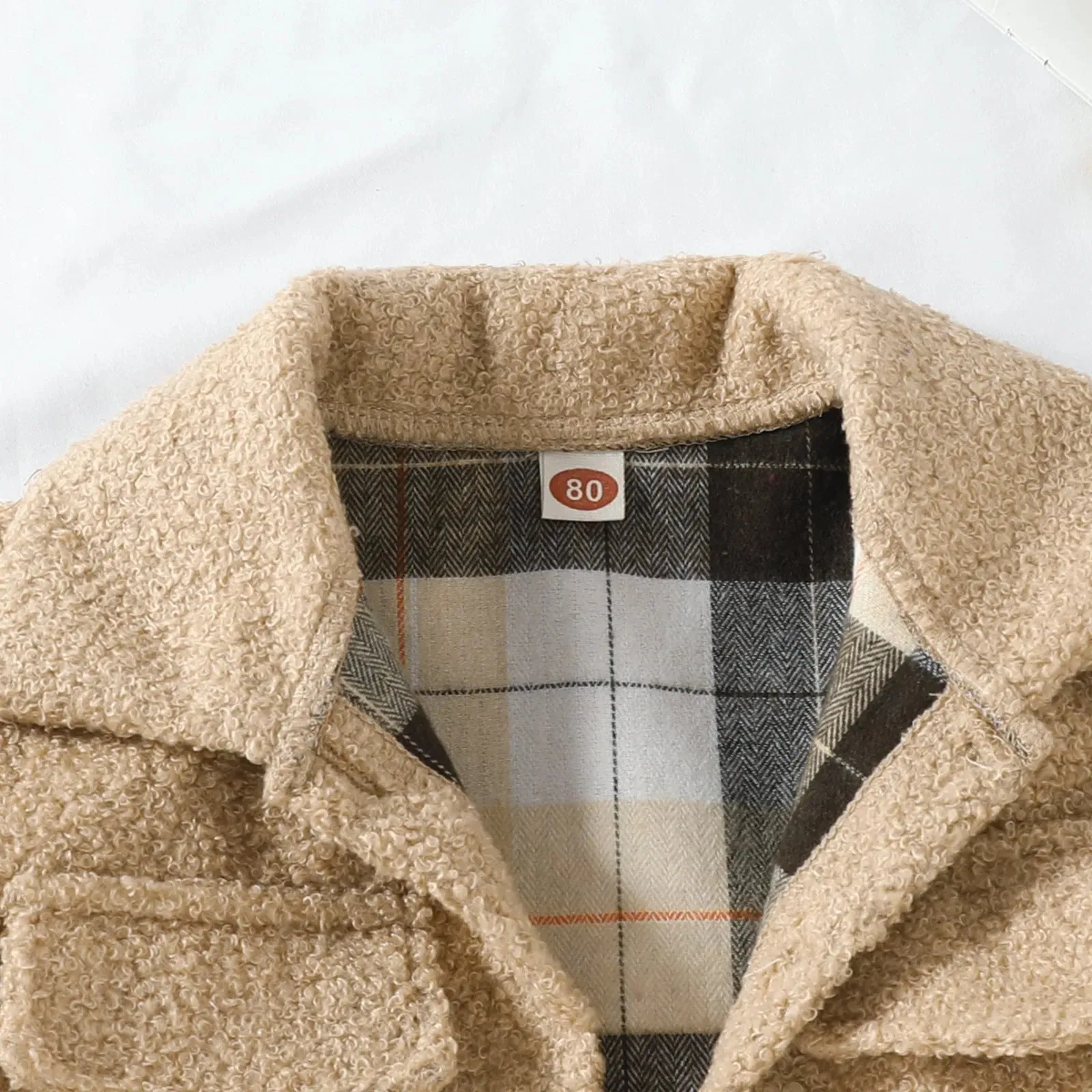 Autumn New Plush Plaid Reversible Coat