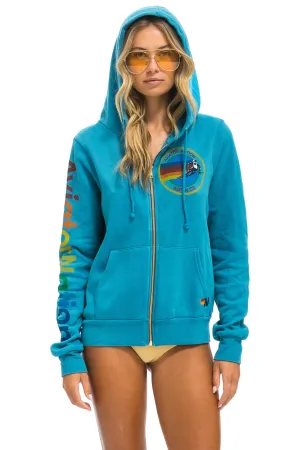 AVIATOR NATION ASPEN HOODIE - TEAL