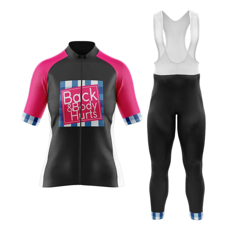 Back & Body Hurts Aero Cycling Kit (V2) (Black)