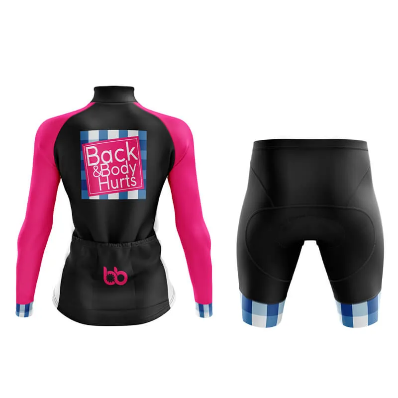 Back & Body Hurts Aero Cycling Kit (V2) (Black)