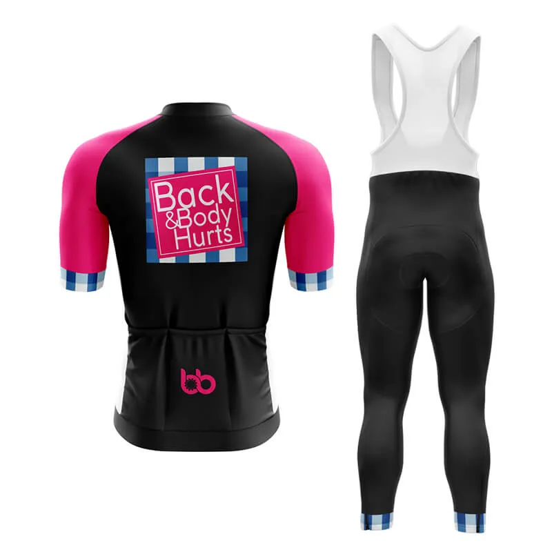 Back & Body Hurts Aero Cycling Kit (V2) (Black)