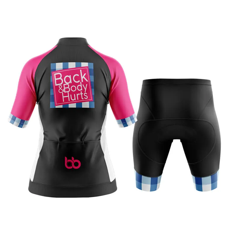 Back & Body Hurts Aero Cycling Kit (V2) (Black)