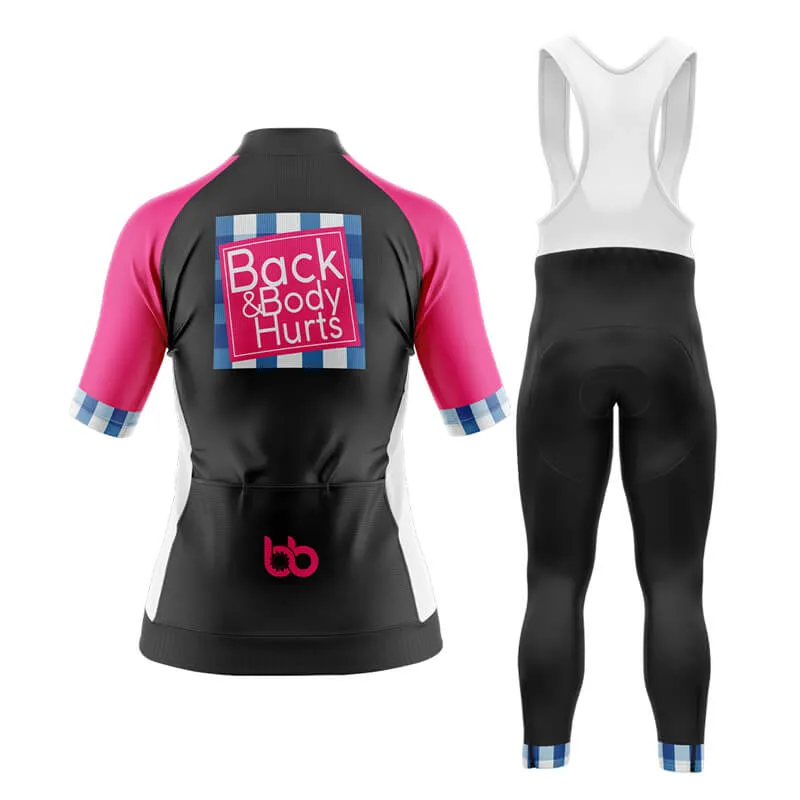 Back & Body Hurts Aero Cycling Kit (V2) (Black)