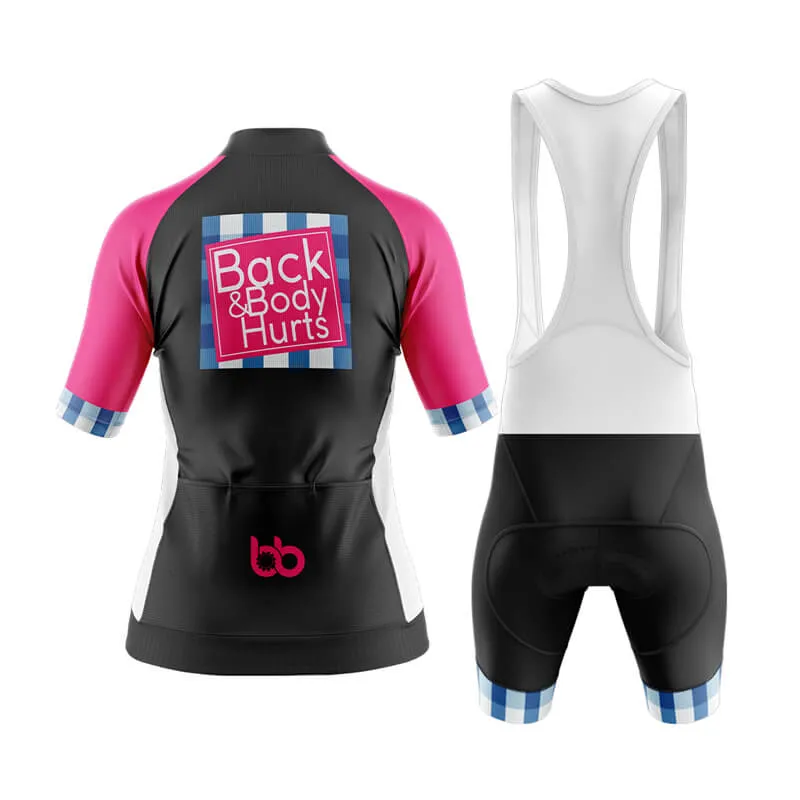 Back & Body Hurts Aero Cycling Kit (V2) (Black)