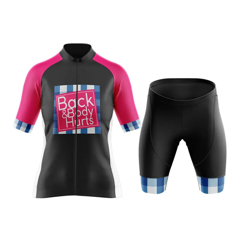 Back & Body Hurts Aero Cycling Kit (V2) (Black)