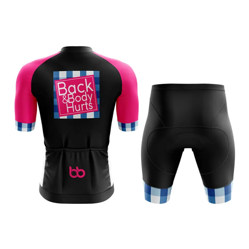 Back & Body Hurts Aero Cycling Kit (V2) (Black)