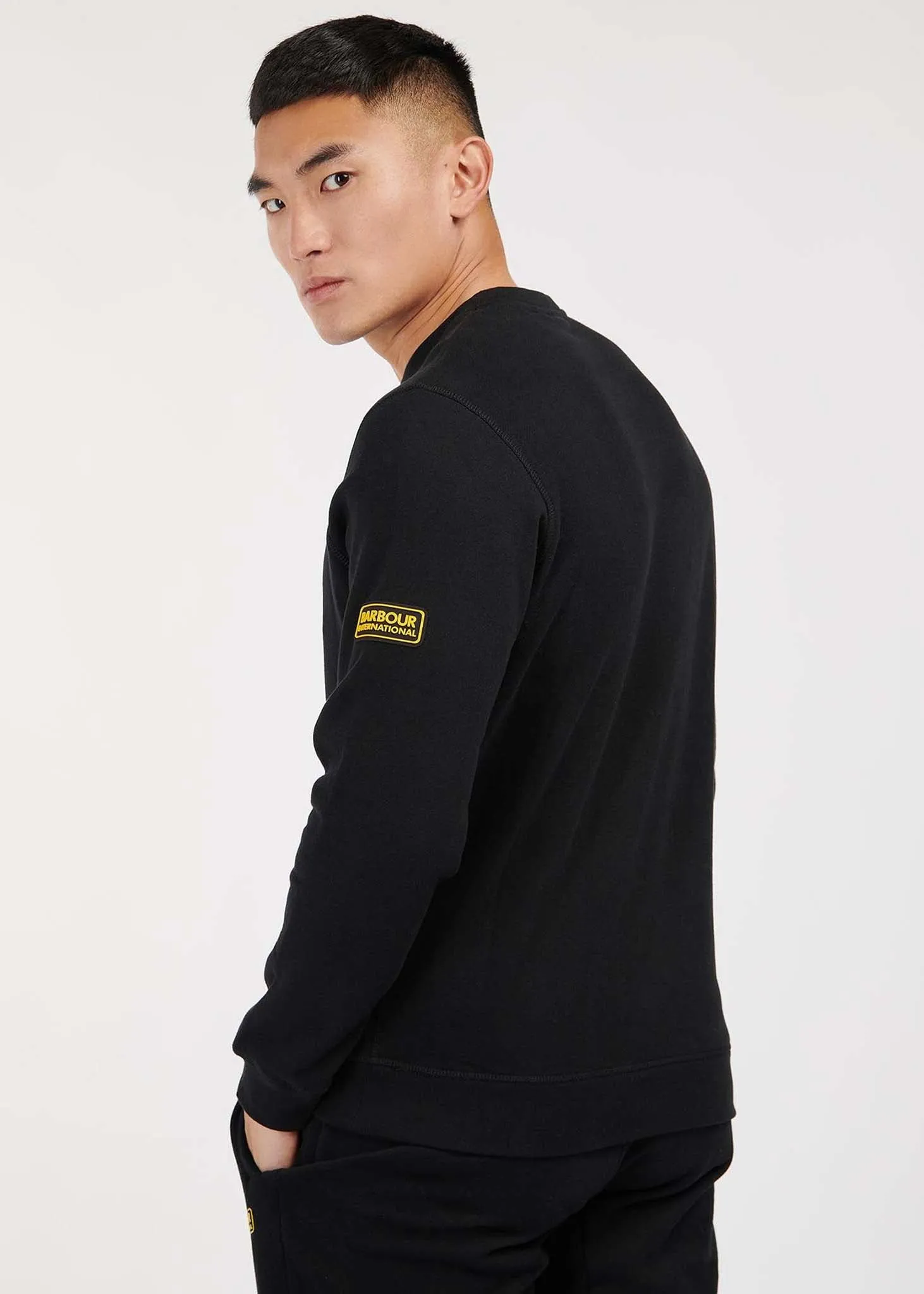 Badge sweat - black