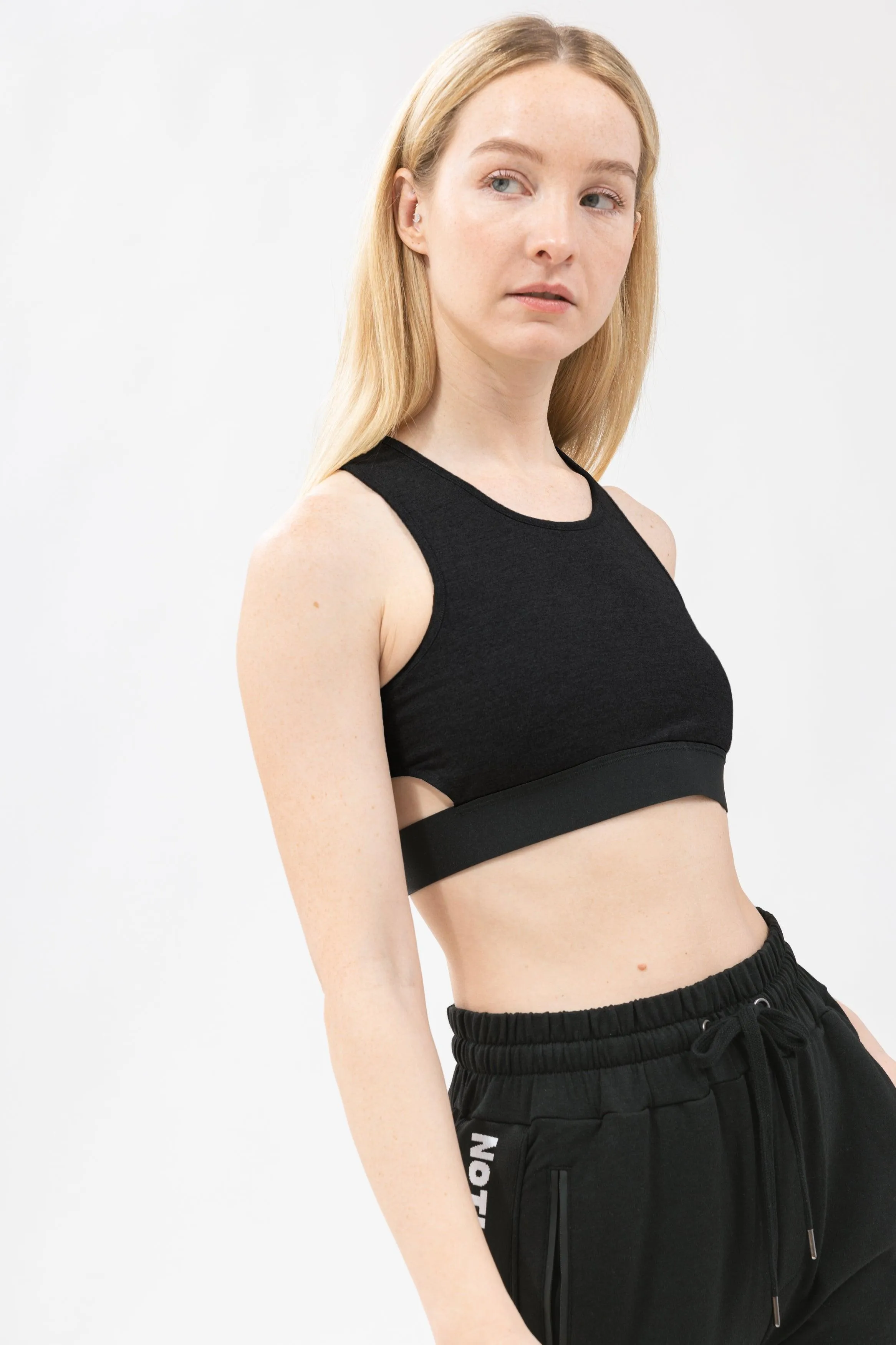 Bamboo Cut-Out Bralette Tank Top