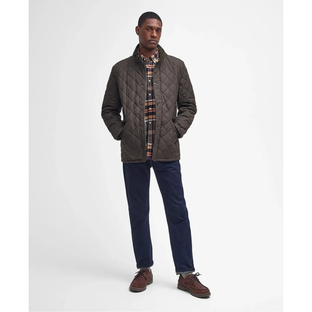 Barbour Chelsea Sportsquilt Jacket Olive MQU0006OL51