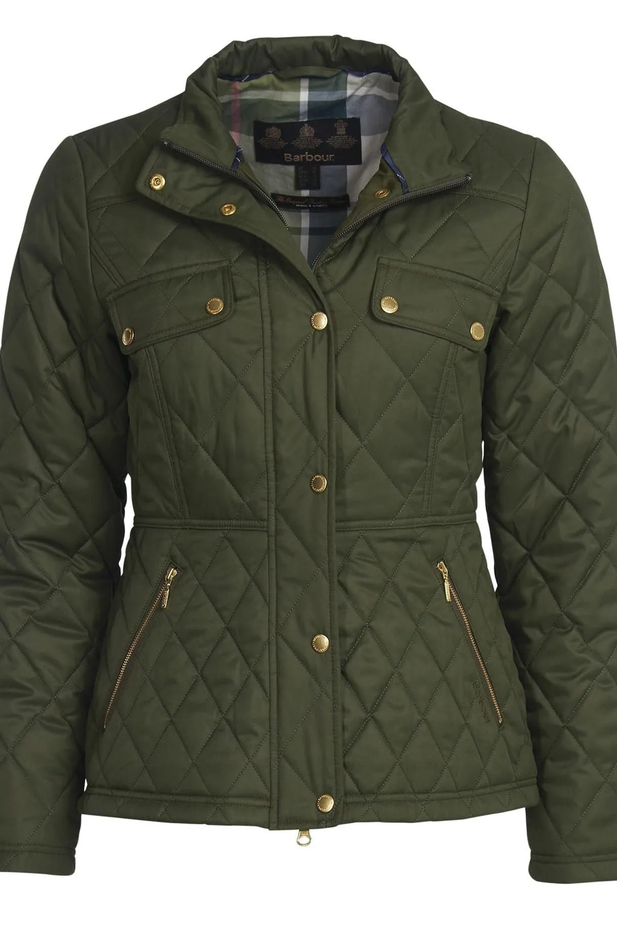 Barbour quilt Ladies Broxfield quilted jacket in Olive LQU1380OL51