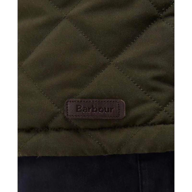 Barbour Shoveler Mens Waterproof Quilted Jacket - Dark Olive