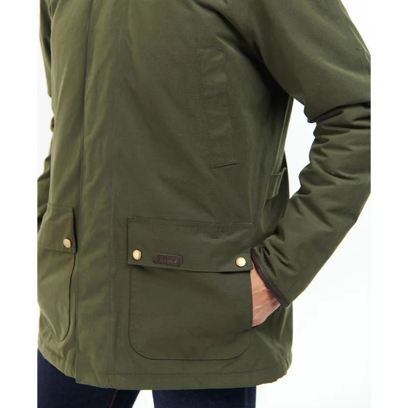 Barbour Wallace Mens Waterproof Jacket - Olive