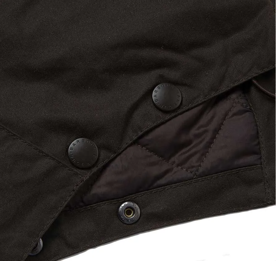 BARBOUR Wax Storm Hood - Olive