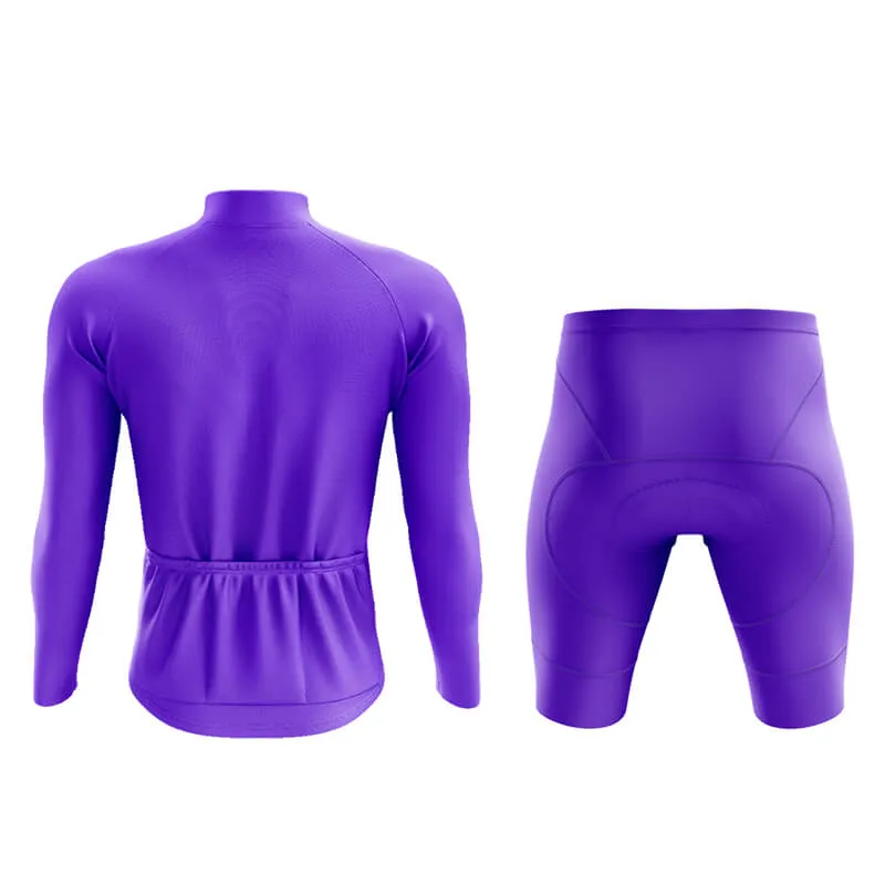 Basic Purple Aero Cycling Kit