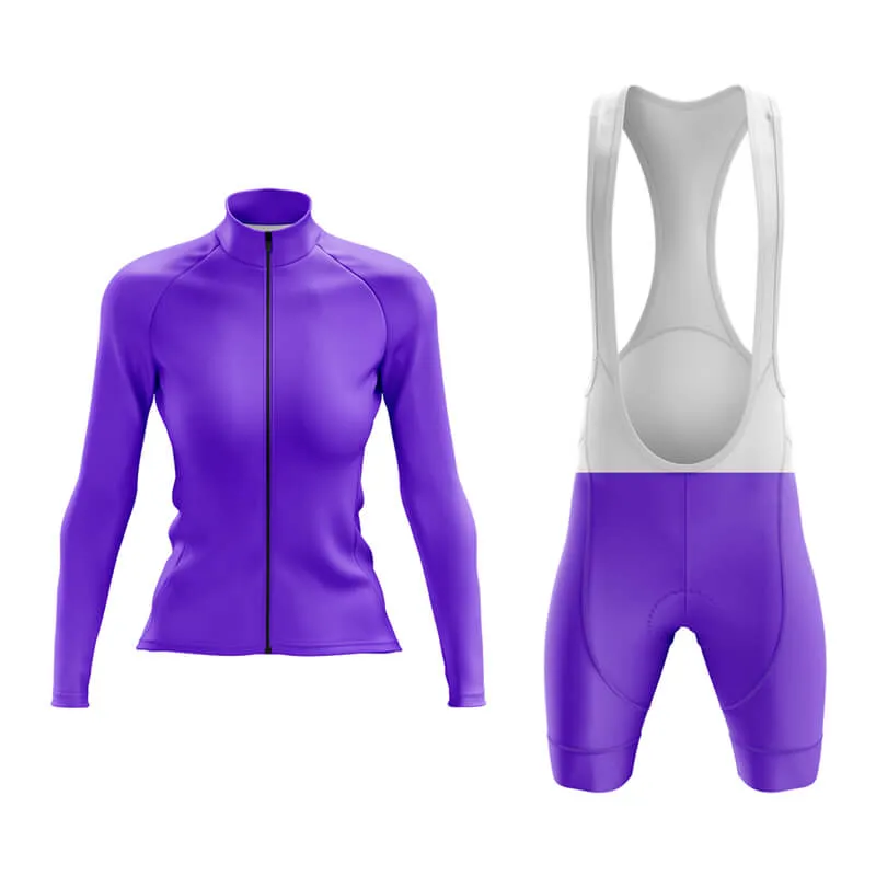 Basic Purple Aero Cycling Kit