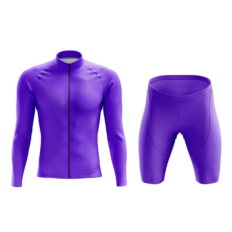 Basic Purple Aero Cycling Kit