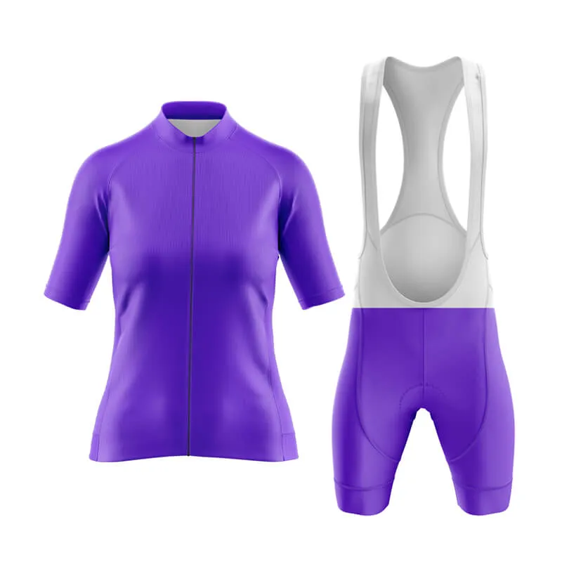 Basic Purple Aero Cycling Kit