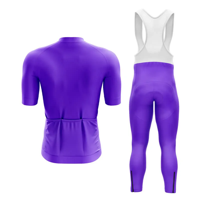 Basic Purple Aero Cycling Kit