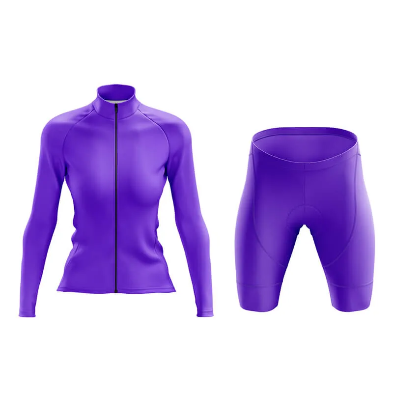 Basic Purple Aero Cycling Kit