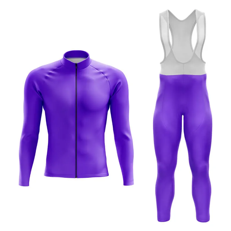 Basic Purple Aero Cycling Kit