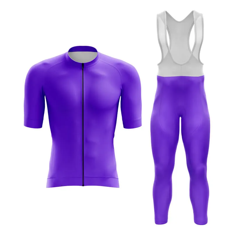 Basic Purple Aero Cycling Kit