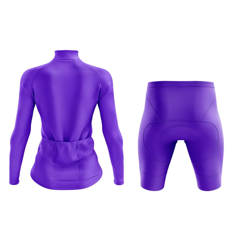 Basic Purple Aero Cycling Kit