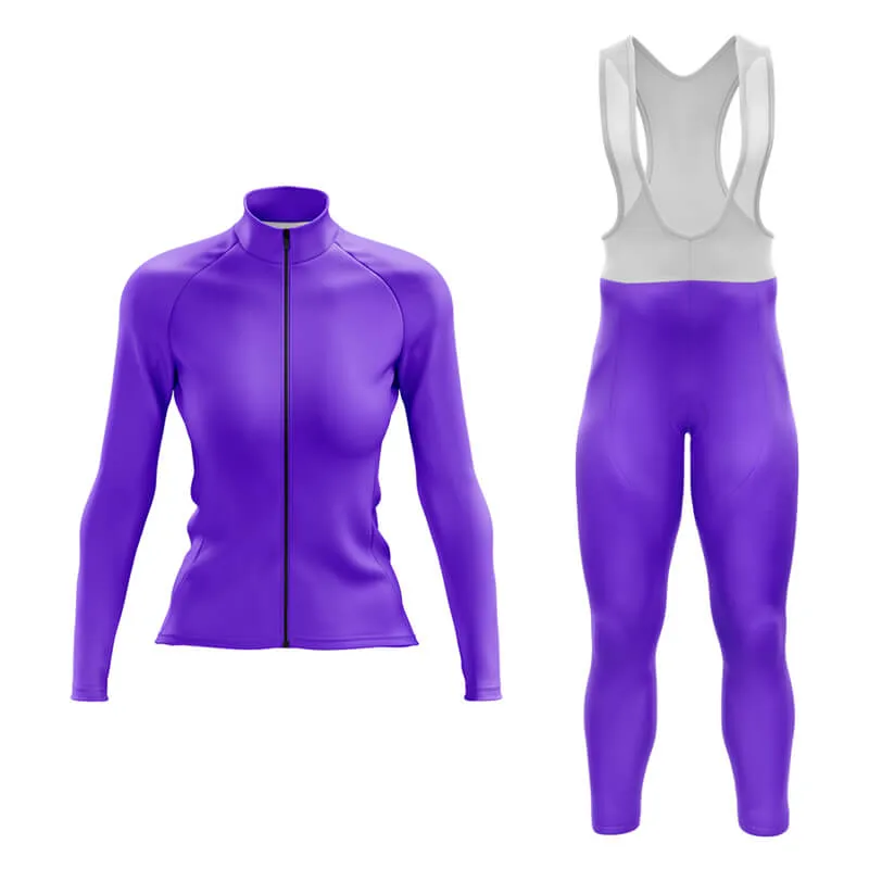 Basic Purple Aero Cycling Kit