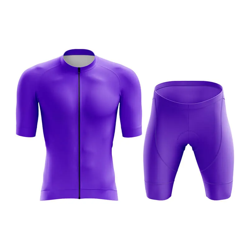 Basic Purple Aero Cycling Kit