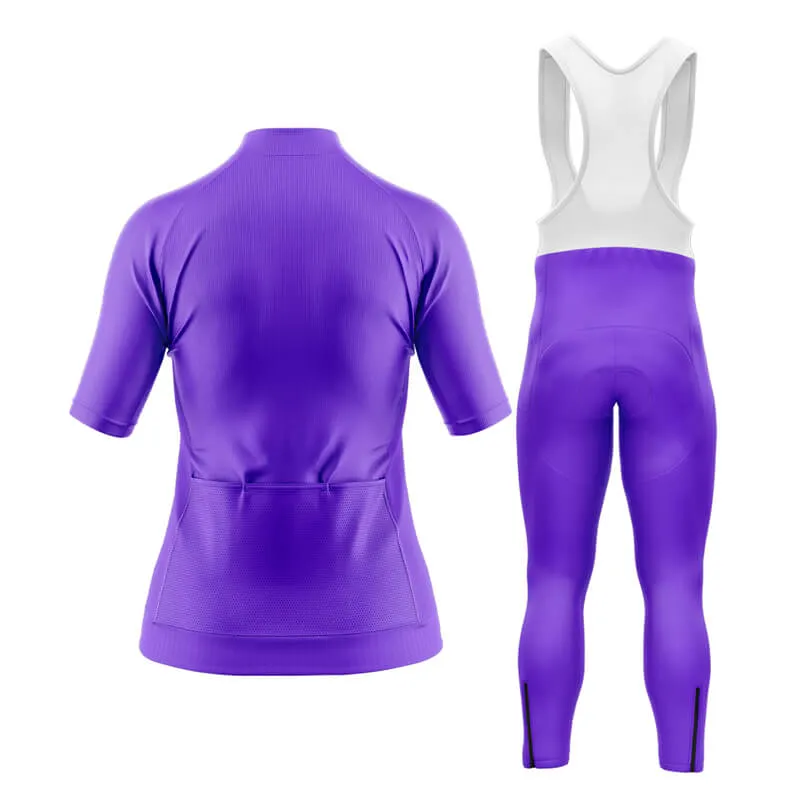 Basic Purple Aero Cycling Kit