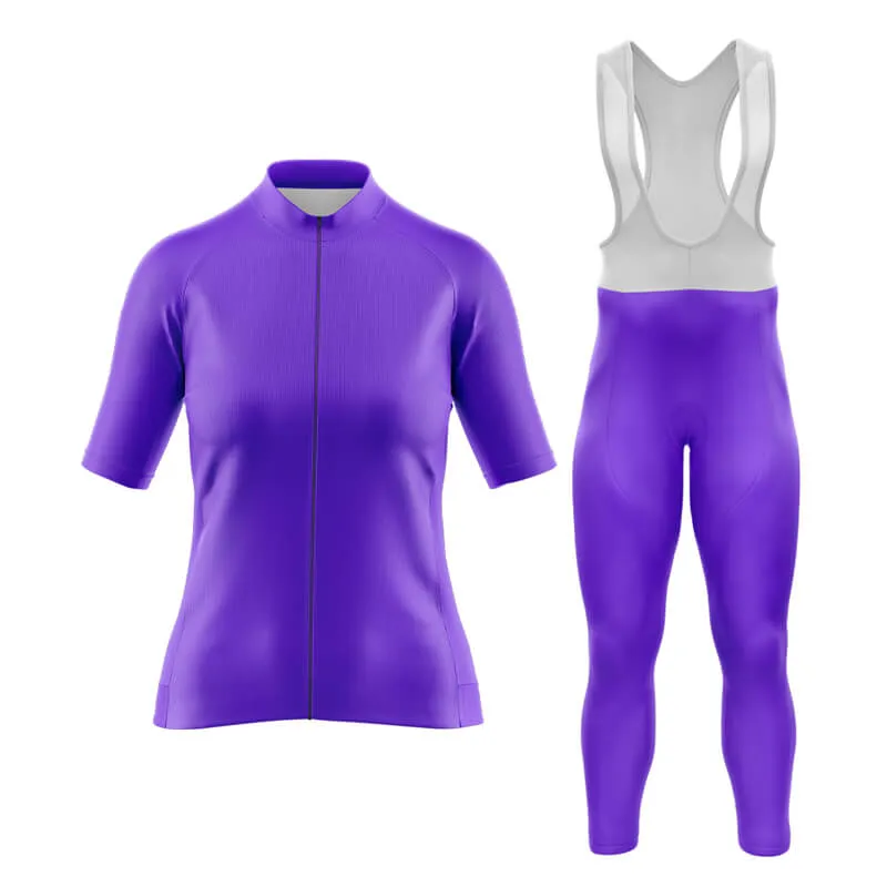 Basic Purple Aero Cycling Kit