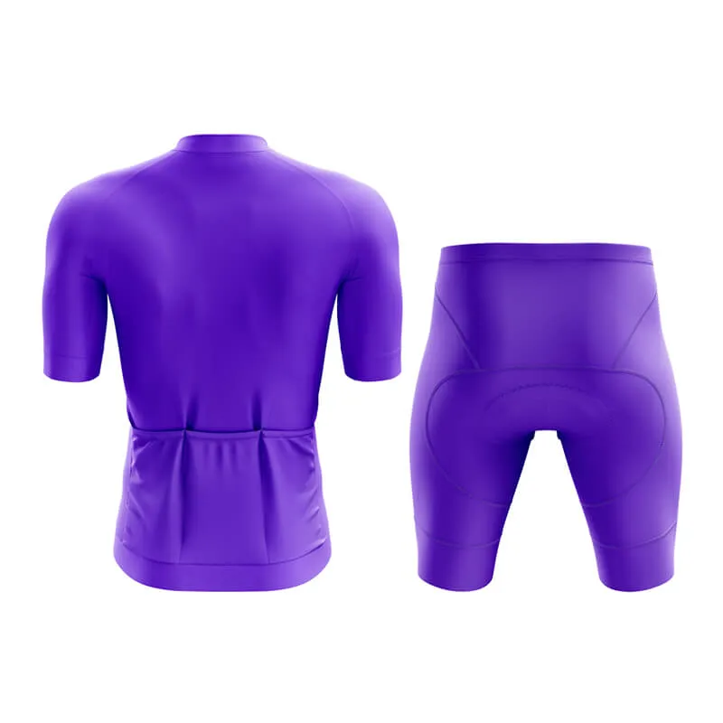 Basic Purple Aero Cycling Kit