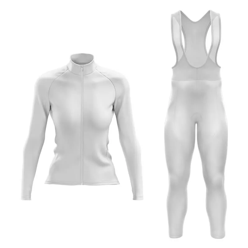 Basic White Aero Cycling Kit