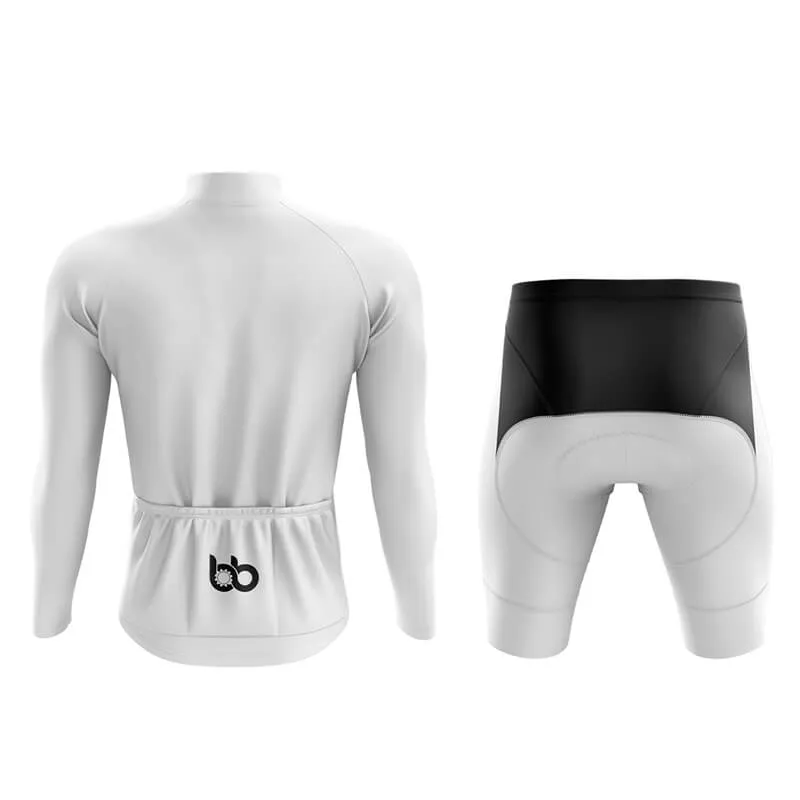 Basic White Aero Cycling Kit