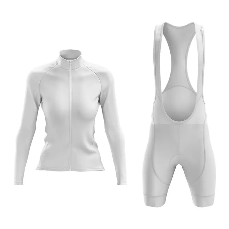 Basic White Aero Cycling Kit